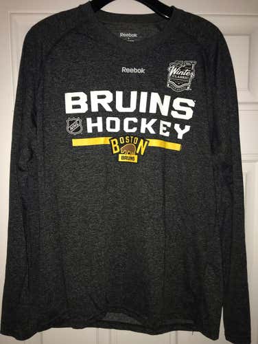 Boston Bruins Reebok Winter Classic Shirt Size Large