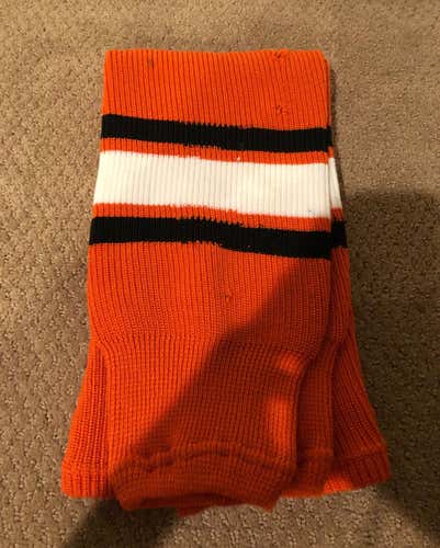 Flyers Inspired Cloth Hockey Socks