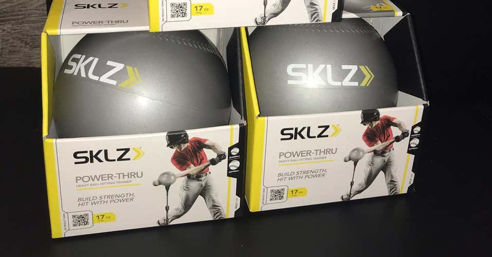 2 SKLZ POWER THRU BALLS (17oz)