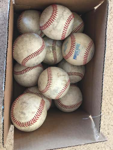 Baseballs 12 Baseballs Used Good
