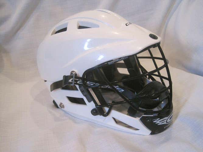 Cascade CS Youth Lacrosse Helmet white W-BB-R