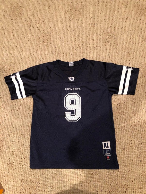 Youth Dallas Cowboys Tony Romo Nike White Color Rush Game Jersey