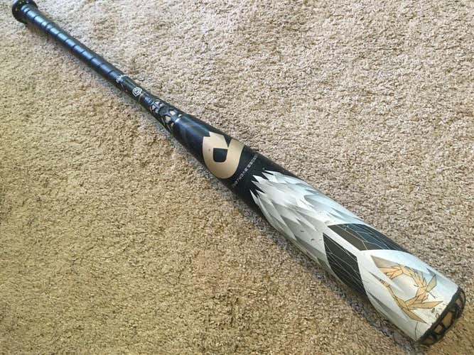 DeMarini Voodoo Overlord BBCOR Baseball Bat Super Hot 32/29 w/ New Marucci Grip