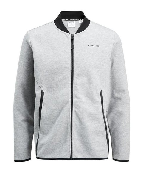 X-LARGE TrueXcore Zip Baseball Jacket Gray