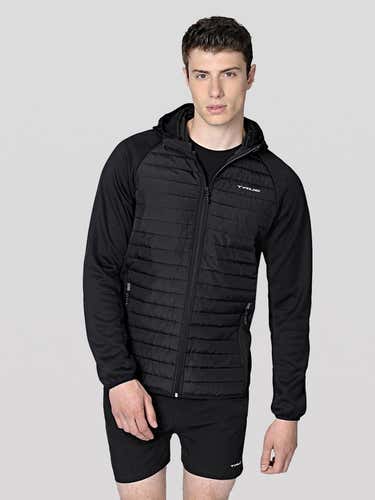 MEDIUM Quilted Black Jacket TrueXcore by Jack & Jones