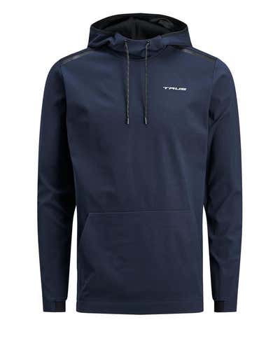 SMALL TrueXcore Tech Hoodie Navy Blue by Jack & Jones