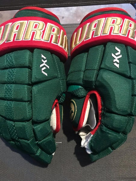 Minnesota Wild Pro Stock Warrior Hockey Gloves