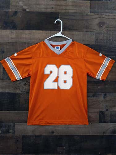 New NCAA College UNIVERSITY TENNESSEE VOLUNTEERS Orange White #28 Football Jersey