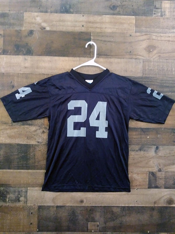 20 DARREN McFADDEN Oakland Raiders NFL RB Black Throwback Jersey