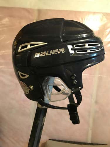 Bauer Re-Akt 100 Hockey Hockey Helmet Navy Medium