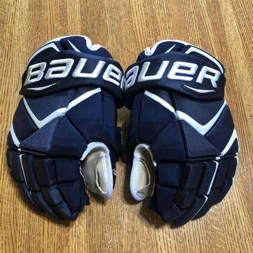 Bauer Vapor 1X Pro Stock Gloves 13" Yale University Bulldogs NCAA