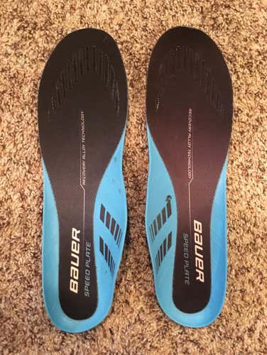 BAUER Senior Speed Plate Insoles Size 12.5 ($50.00 Value)