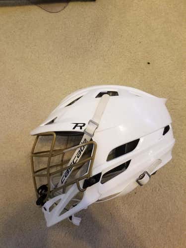 Cascade R Matte Gold/White ADULT READ DESCRIPTION ACCEPTING TRADES/OFFERS