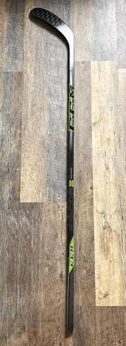 CCM RibCor Reckoner Right Handed Stick, Vey, 75-85 Flex, Tacks Blade, Mid Senior