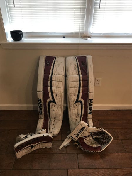 Vaughn Goalie Leg Pads Pro Stock