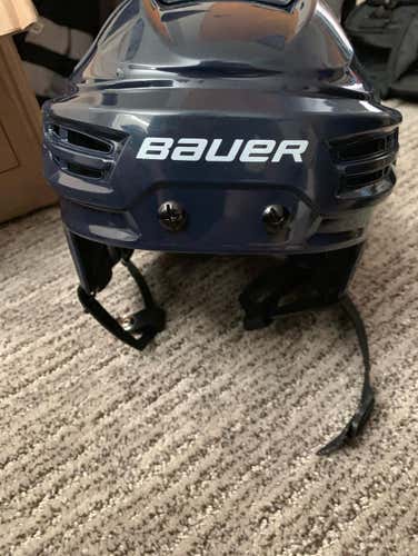 Navy Blue Bauer IMS 5.0 Helmet
