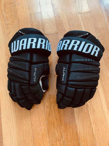 WARRIOR ALPHA QX PRO GLOVES - LIKE NEW