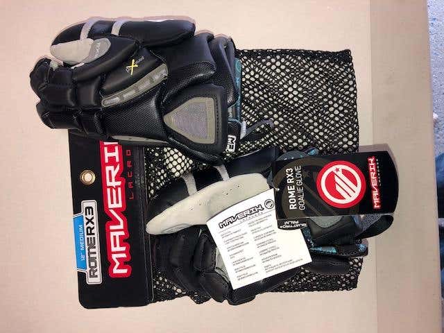 New Maverik Rome RX3 Goalie Gloves