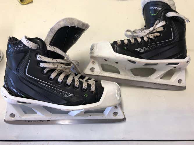 CCM Ribcor 40K Goalie Skates Junior Size 5.5