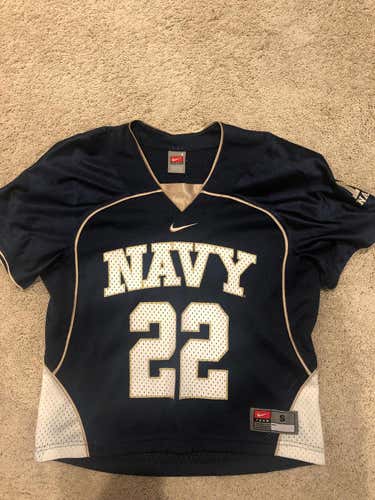 Nike US Naval Academy Lacrosse Jersey #22