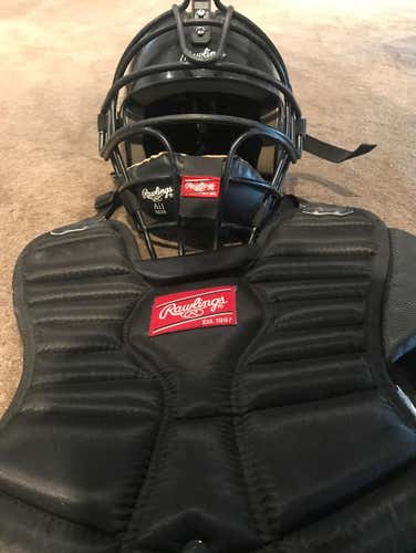 Rawlings Youth Catcher Helmet And Chest Protection