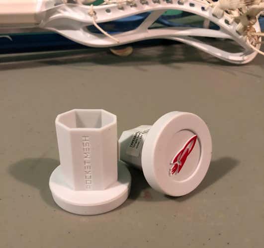 Two New White Rocket Mesh Tapesaver Buttends