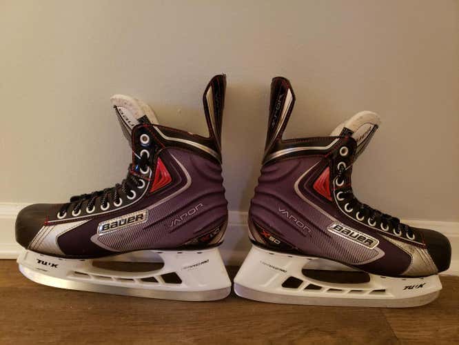 Bauer Vapor x50 Skates Senior Size 9D - Just Sharpened!