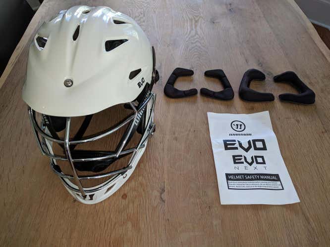 Warrior Evo Helmet Adult - Like New (Barely Used)