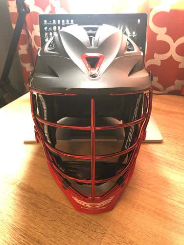 Cascade R Helmet black/red