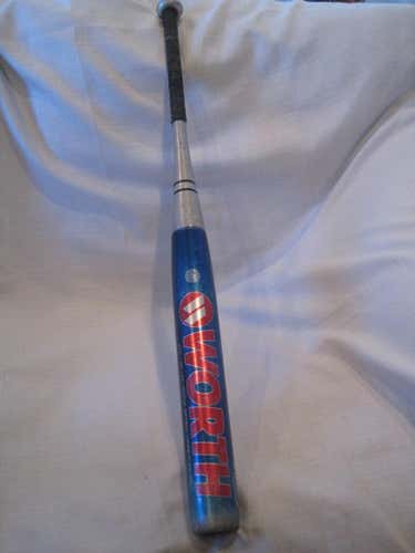 Worth EST Acalyte C405 Slowpitch Softball Bat Adult 34" 28 oz. blue Aluminum