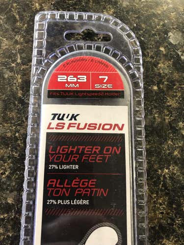 New Bauer Ls Fusion Steel Size 7