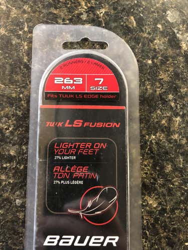 New Bauer Ls Fusion Steel Size 7