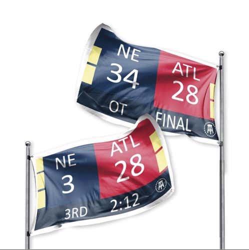 Barstool Sports New England Patriots 28-3 Comeback Flag