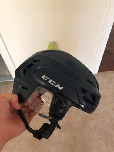 CCM Resistance Medium Navy Blue Helmet- Adjustable