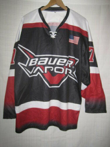 Bauer Vapor AAA Hockey Jersey men's L black #7 Minnesota