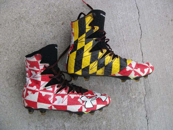 Under Armour Highlight Cleats Maryland Flag 8.5
