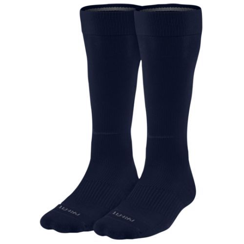 NIKE PERFORMANCE BASEBALL SOCKS 2-PAIR 2 PK NAVY OTC BRAND NEW MEDIUM 6-8 DRIFIT DRY CUSHIONED BLUE