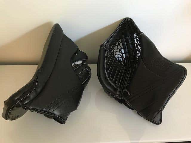 Warrior Ritual GT Goalie Glove & Blocker Full Right Senior Black