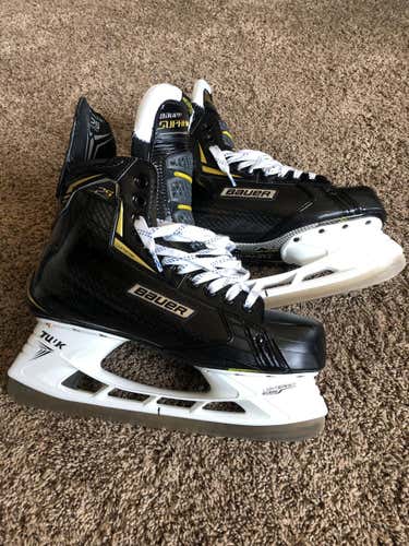 New Bauer Supreme 2S Pro Skates Senior Pro Stock Size 12 D Width