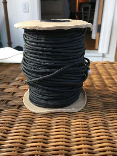 Black Jimalax Top string. Not a full spool.