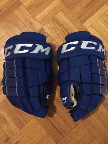 Vancouver Canucks Pro Return CCM Gloves-Used