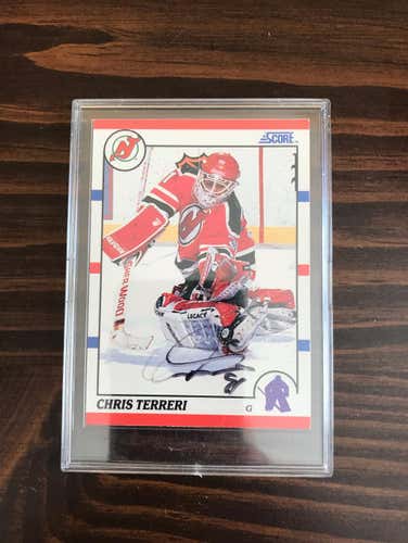 Chris Terreri Signed Card