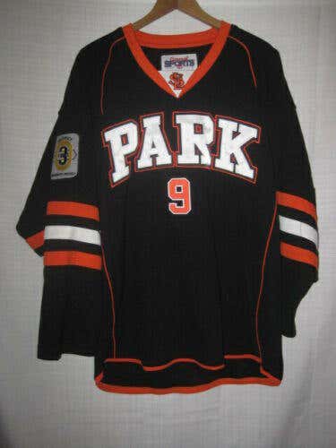 St. Louis Park Orioles Hockey Jersey men's L black #9 Minnesota
