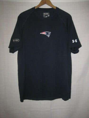 New England Patriots Under Armour Heat Gear NFL Combine Football Shirt men's L