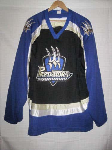Woodbury Predators hockey jersey men's L black #26 Minnesota