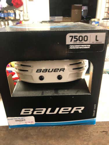 Bauer 7500 Helmet Only Adult LG (white)