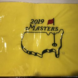 Masters 2019 Flag Tiger Woods