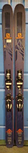 SALOMON QST99 181CM ALL MTN SKIS W/ LOOK KONNECT BINDINGS, DEMO SALE