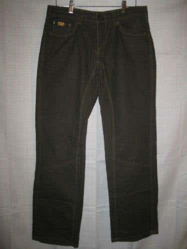 Kuhl cotton blend jeans pants women's 8 brown camping casual outdoors hiking