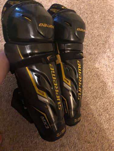 Bauer Supreme Totaone Mx3 Senior Shin Pads/ Guards Size 15”
